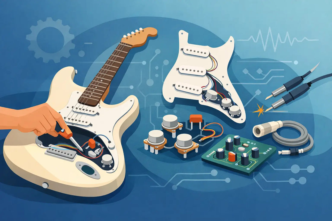 How to Upgrade Strat Electronics Right
