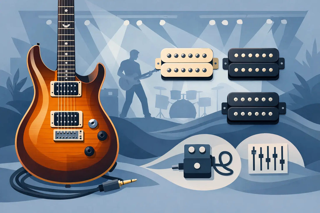 Best PRS Pickup Upgrades for Better Stage Tone
