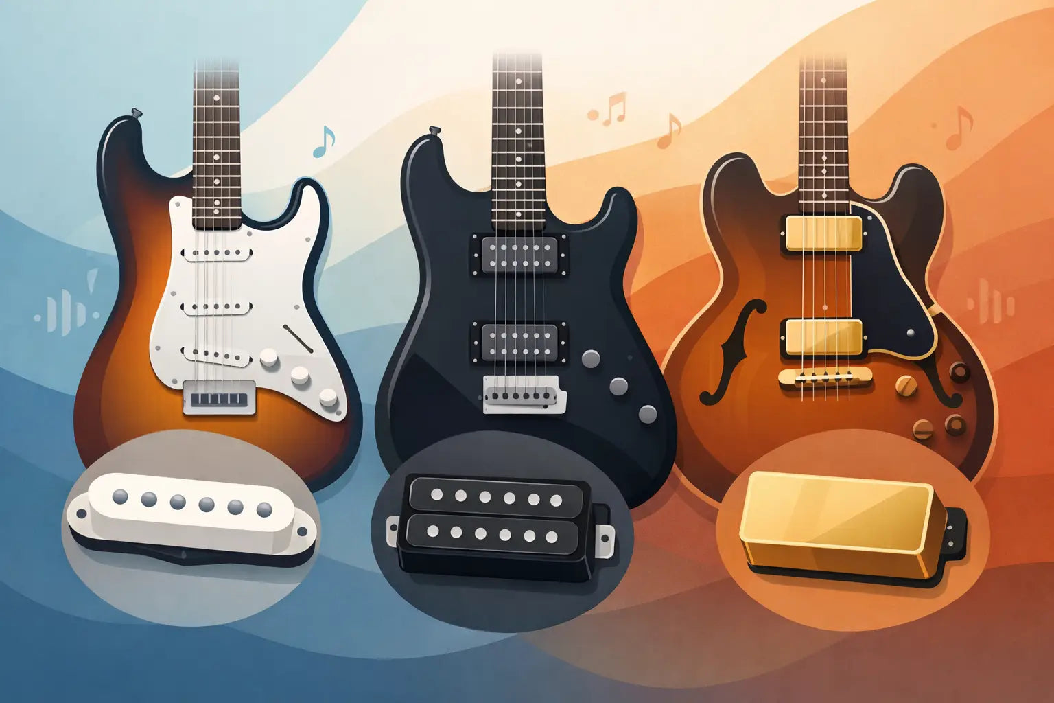 Different Types of Guitar Pickups Explained