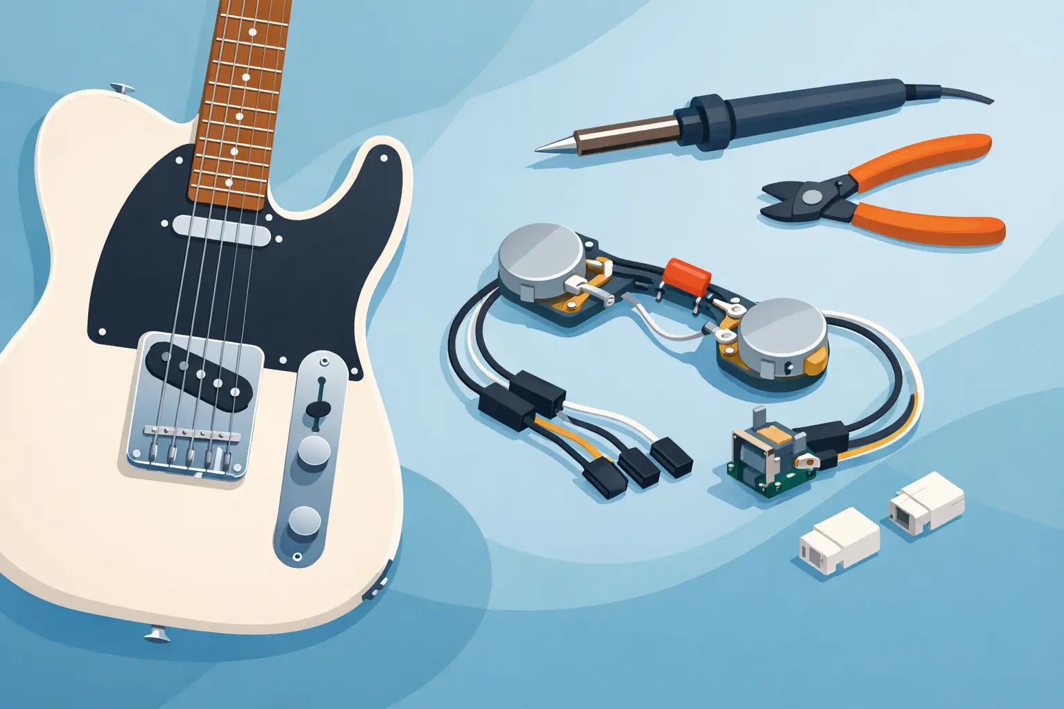 Telecaster Solderless Wiring Harness Guide