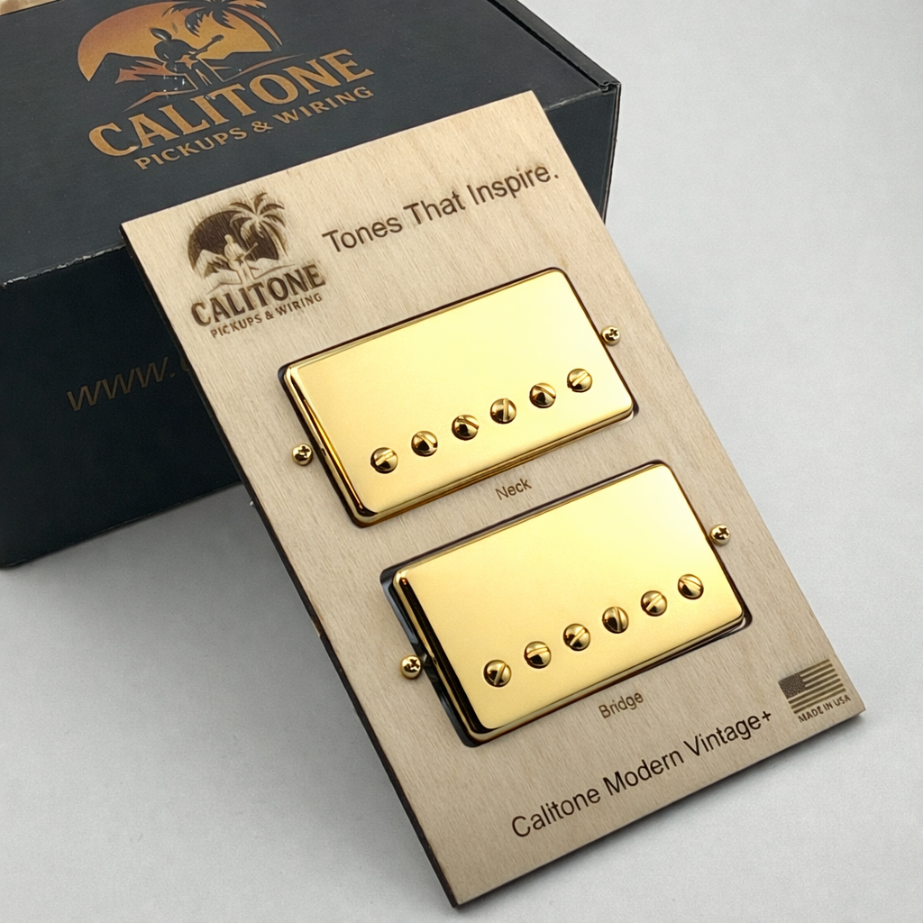 Calitone Modern Vintage+ P.A.F. Humbucker Set - Alnico 5