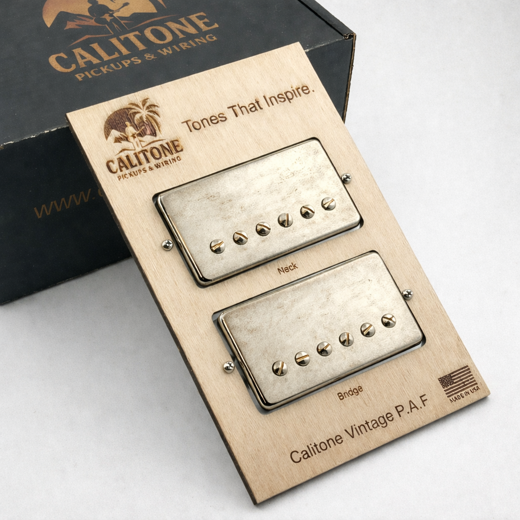 Calitone Vintage P.A.F Set - Alnico 2 mag