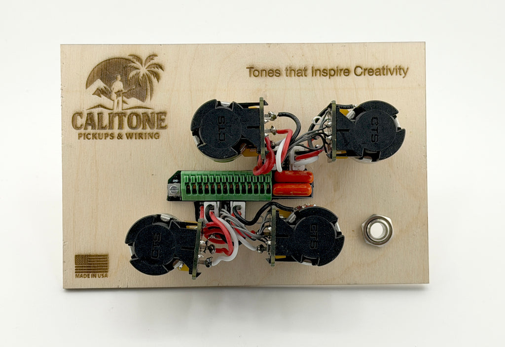 Calitone Flex Fit Push-Pull CTS Jimmy Page Solderless Wiring Harness