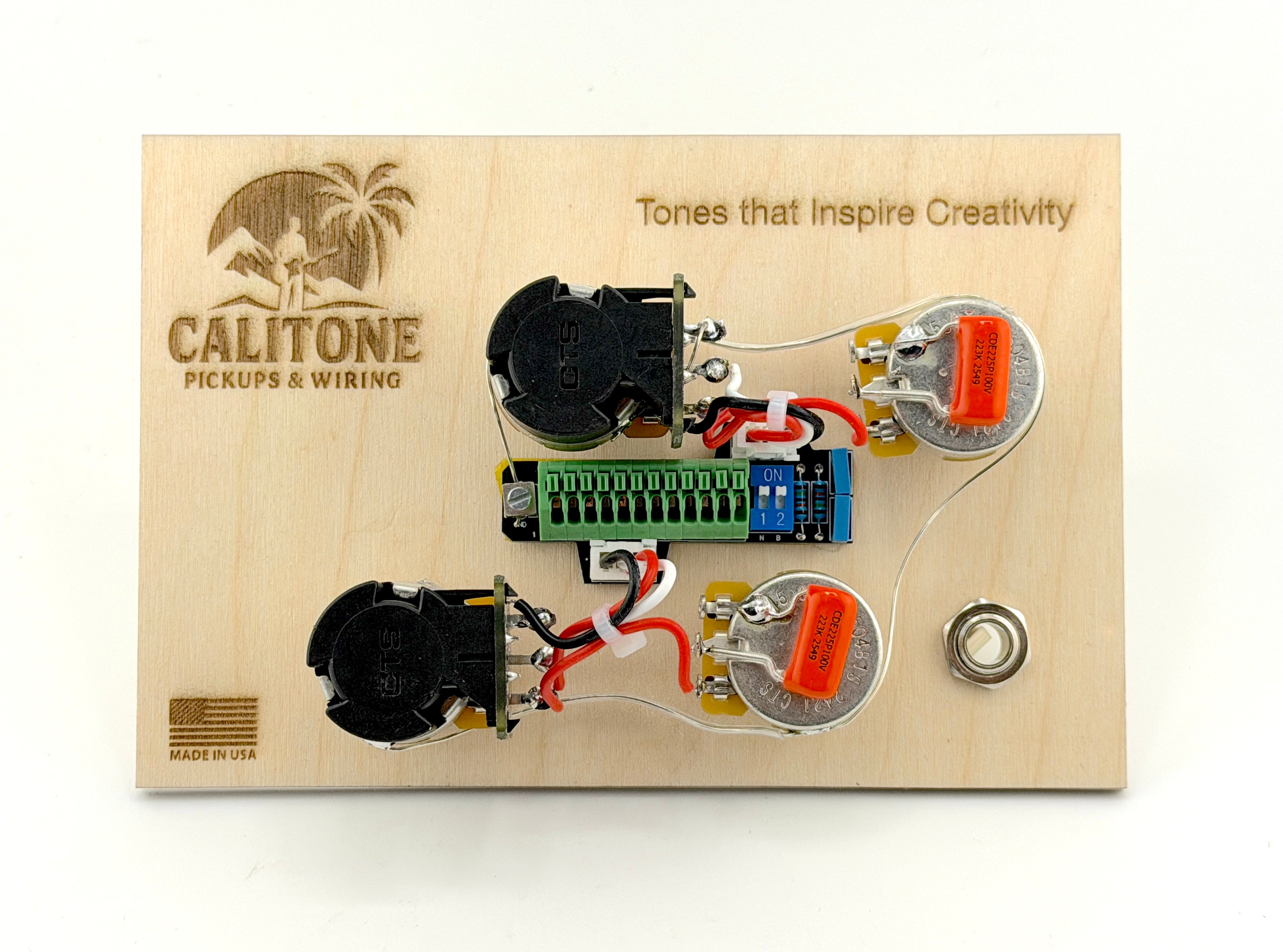 Calitone Flex Fit PRS Single Cut Solderless Wiring Harness with Coil Split