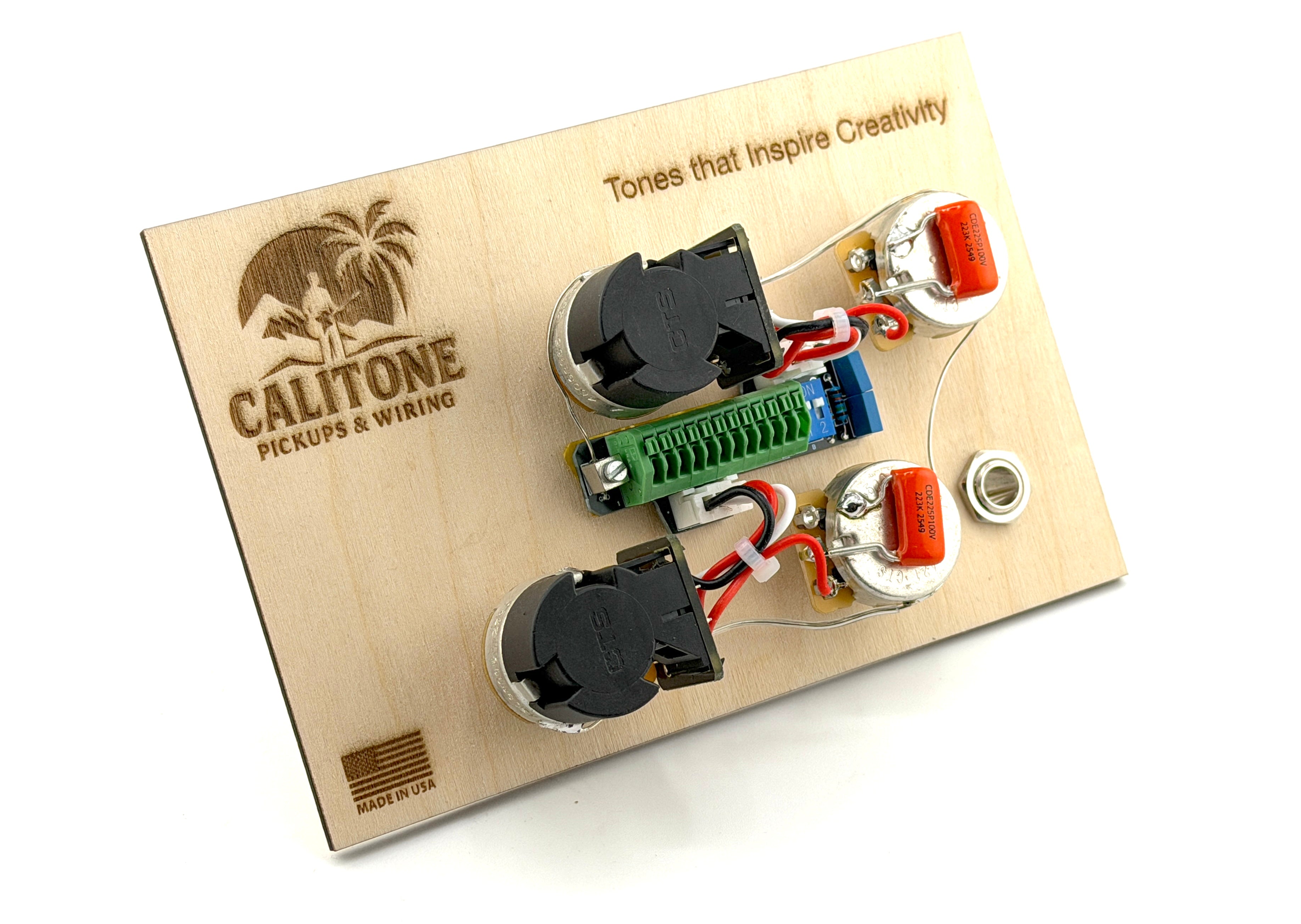 Calitone Flex Fit PRS Single Cut Solderless Wiring Harness with Coil Split