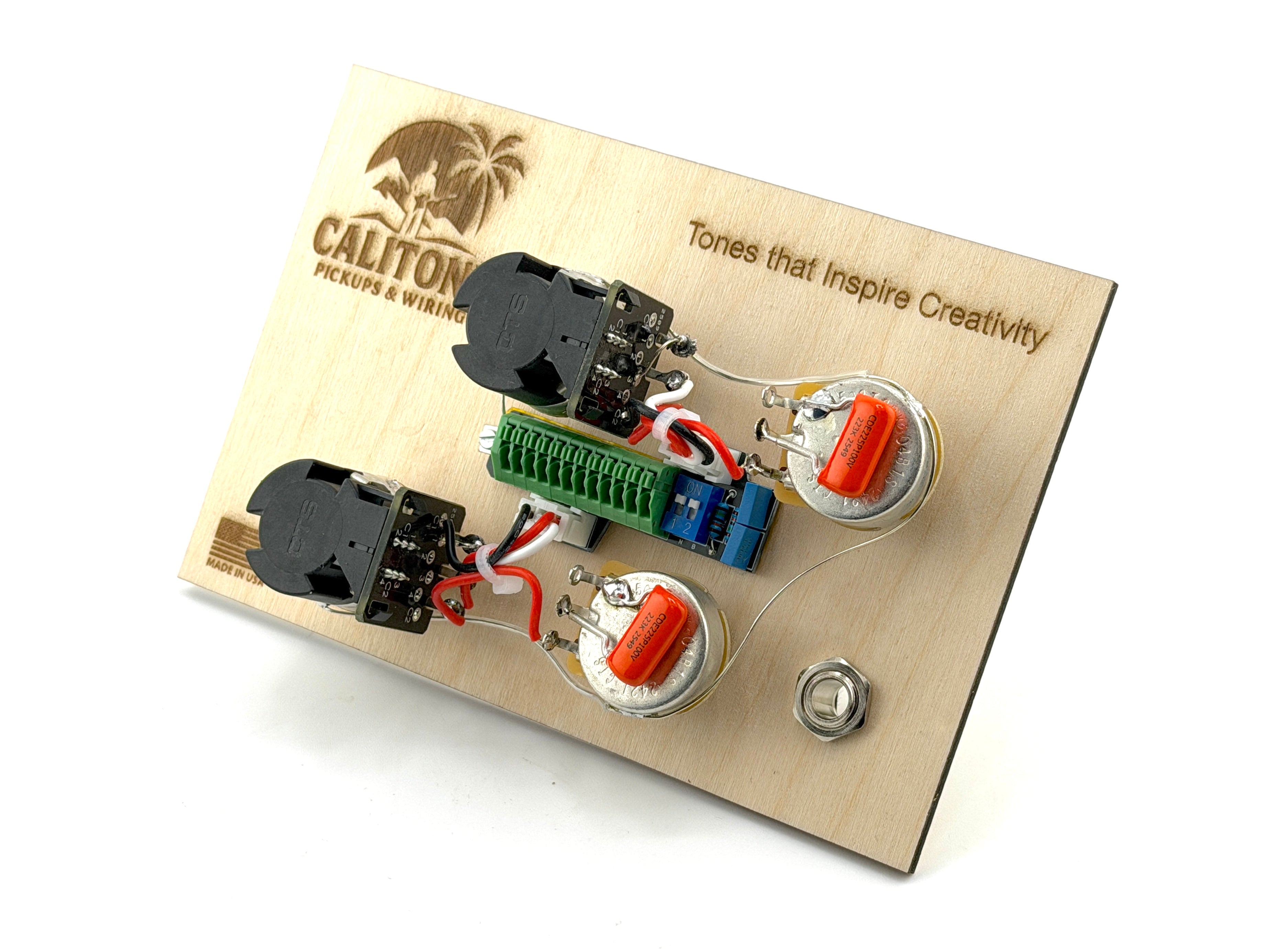 Calitone Flex Fit PRS Single Cut Solderless Wiring Harness with Coil Split