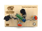 PRS Flex Fit Solderless harness 2v-2t / Coil Split / Diamond Layout