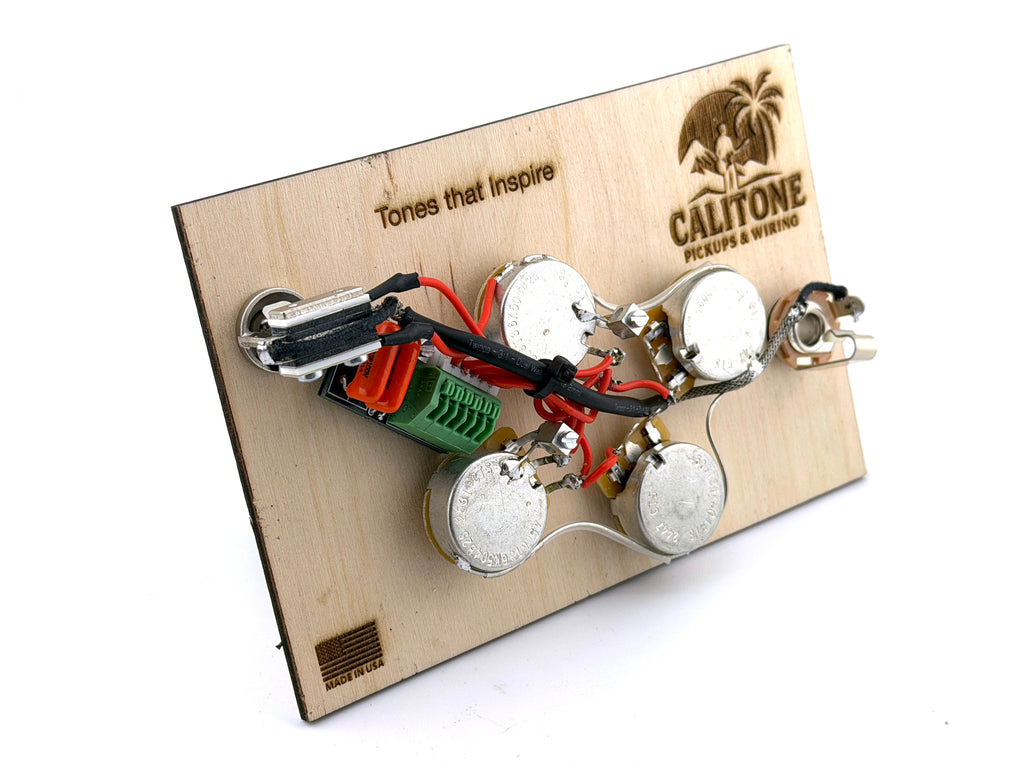 Calitone Gibson / Epiphone /SG Solderless Wiring with Volume Clarity