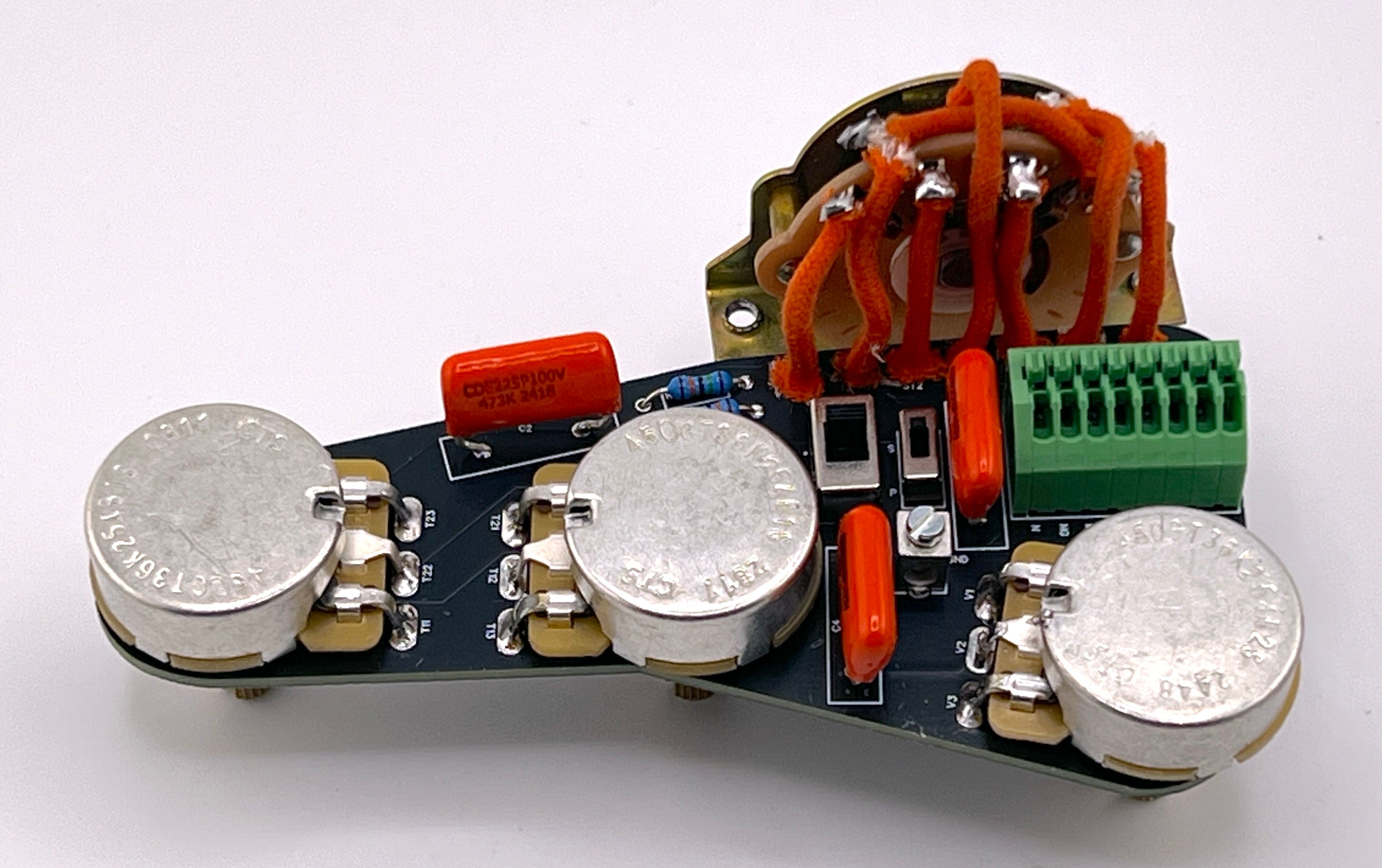 Strat Solderless with Volume Clarity Select & Tone Control Select
