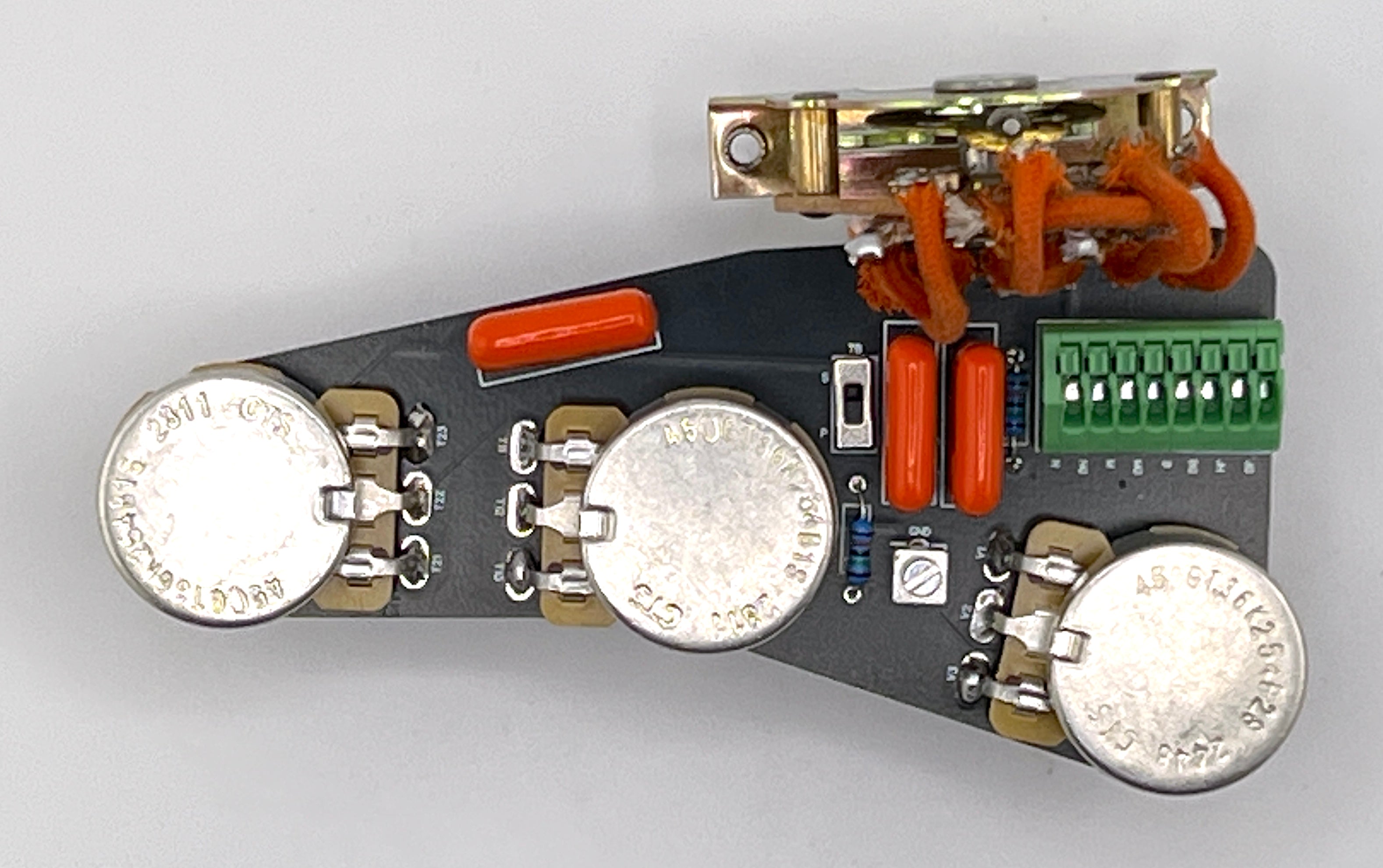 Strat Solderless with  Volume Clarity Select