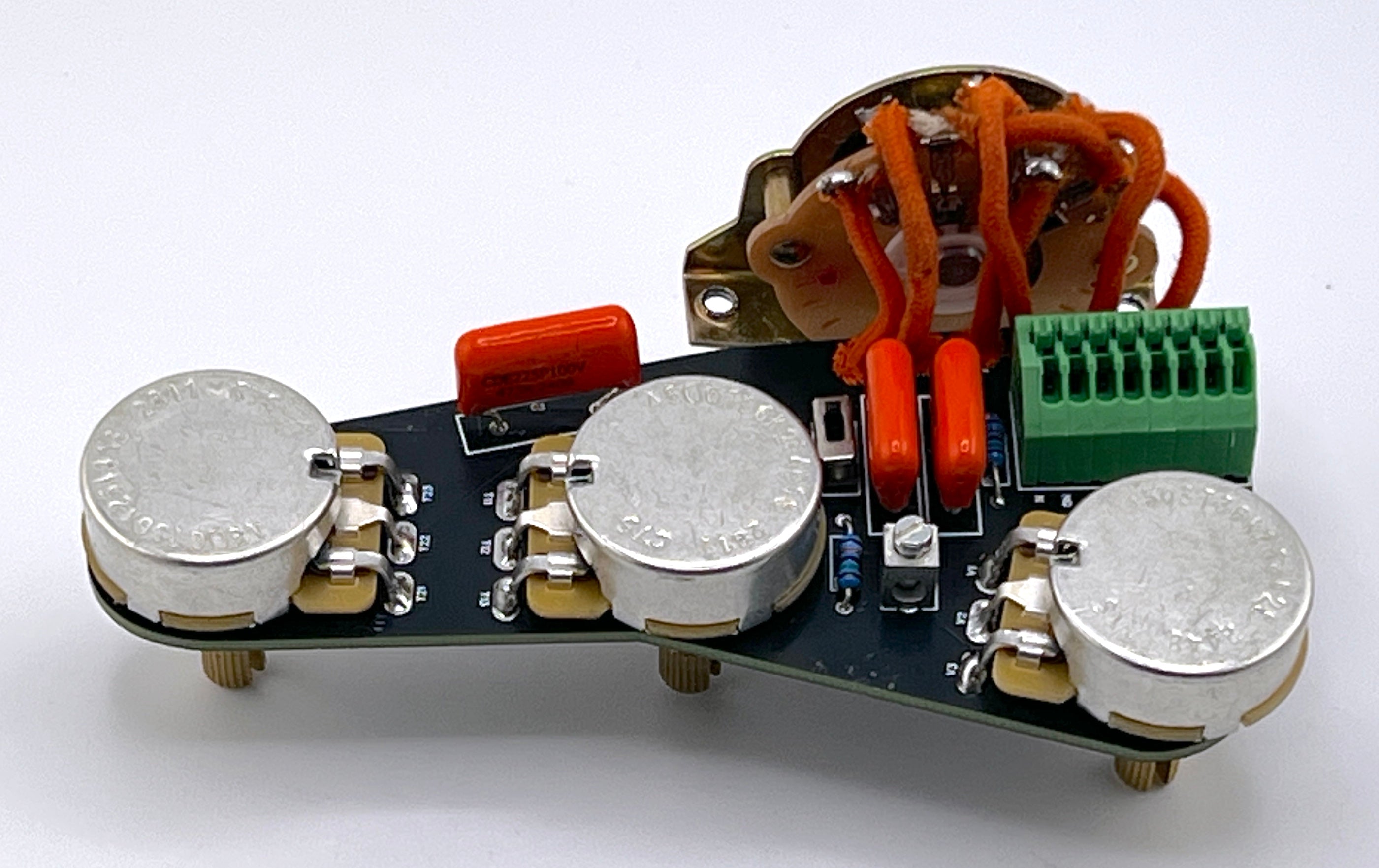 Strat Solderless with  Volume Clarity Select