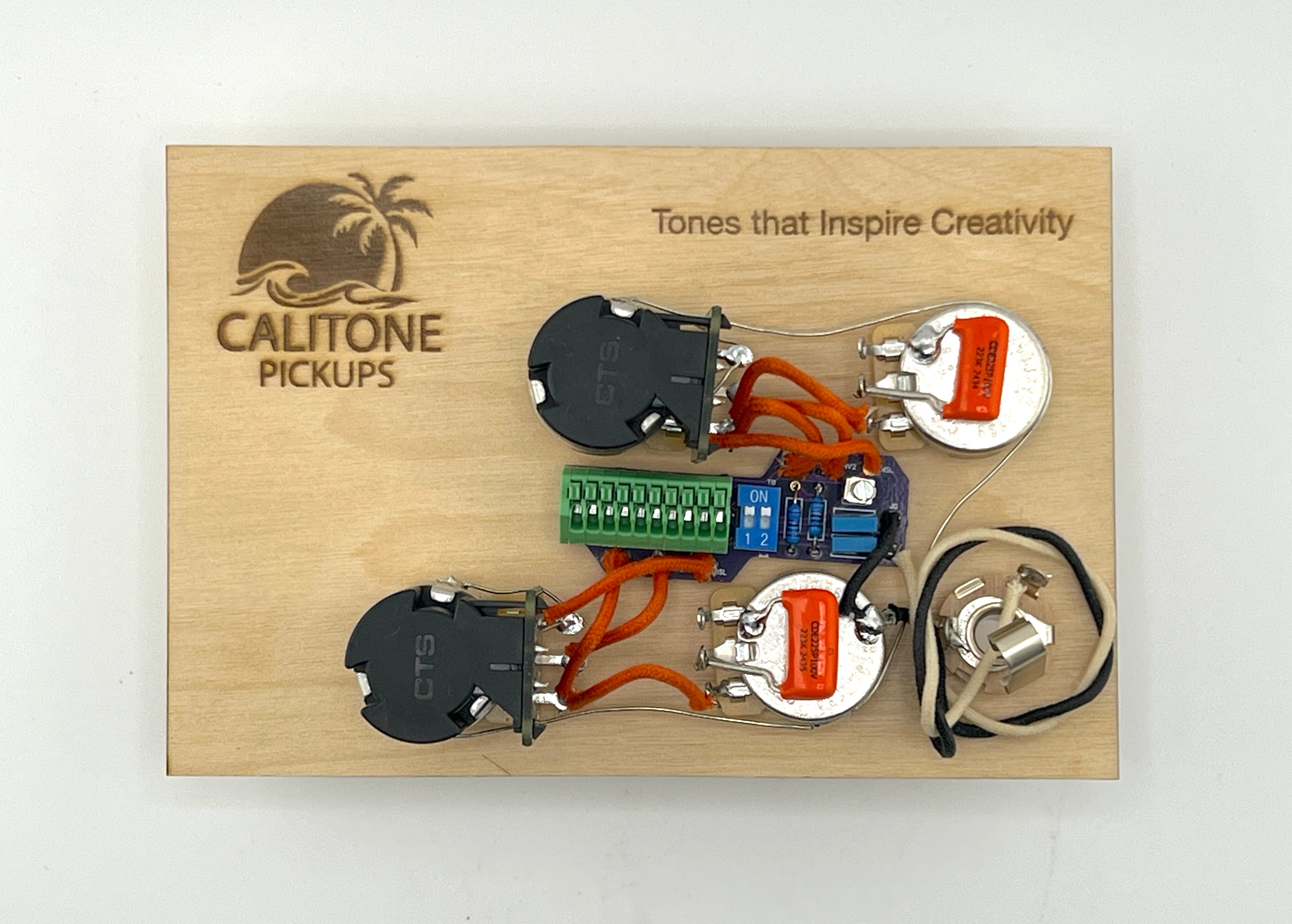 Flexible Fit Les Paul Kit Guitar Solderless Wiring Harness with Coil Split