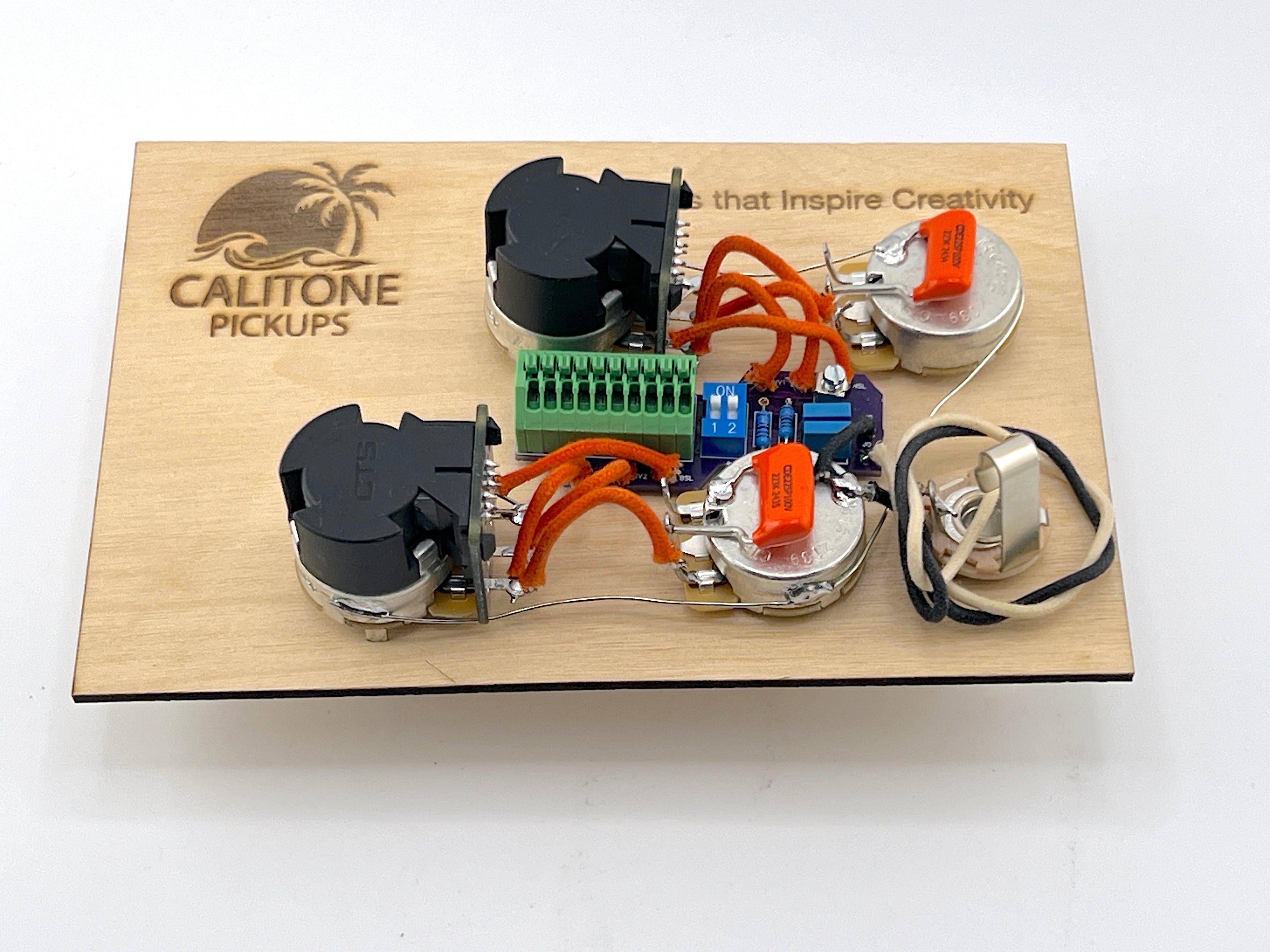 Flexible Fit Les Paul Kit Guitar Solderless Wiring Harness with Coil Split