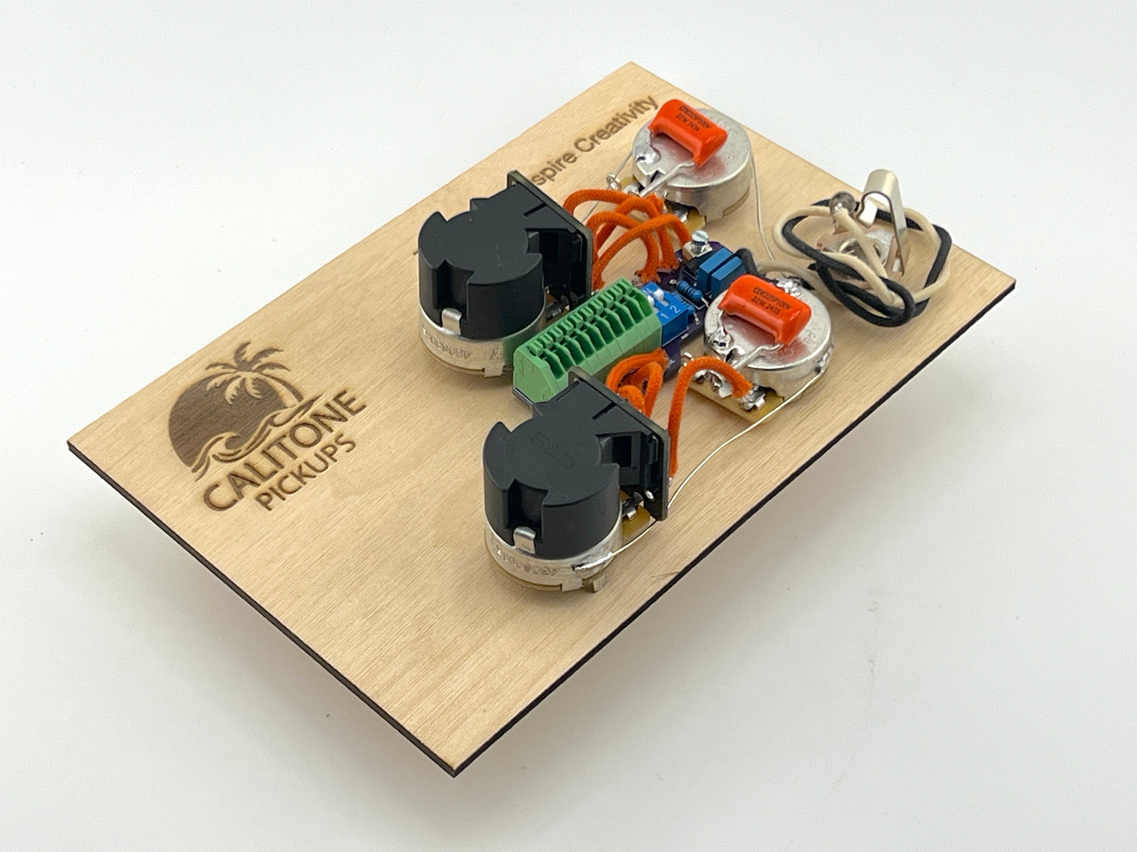 Flexible Fit Les Paul Kit Guitar Solderless Wiring Harness with Coil Split