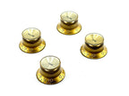 Gibson-Style Top Hat Knob Set with Inset (4 Knobs)